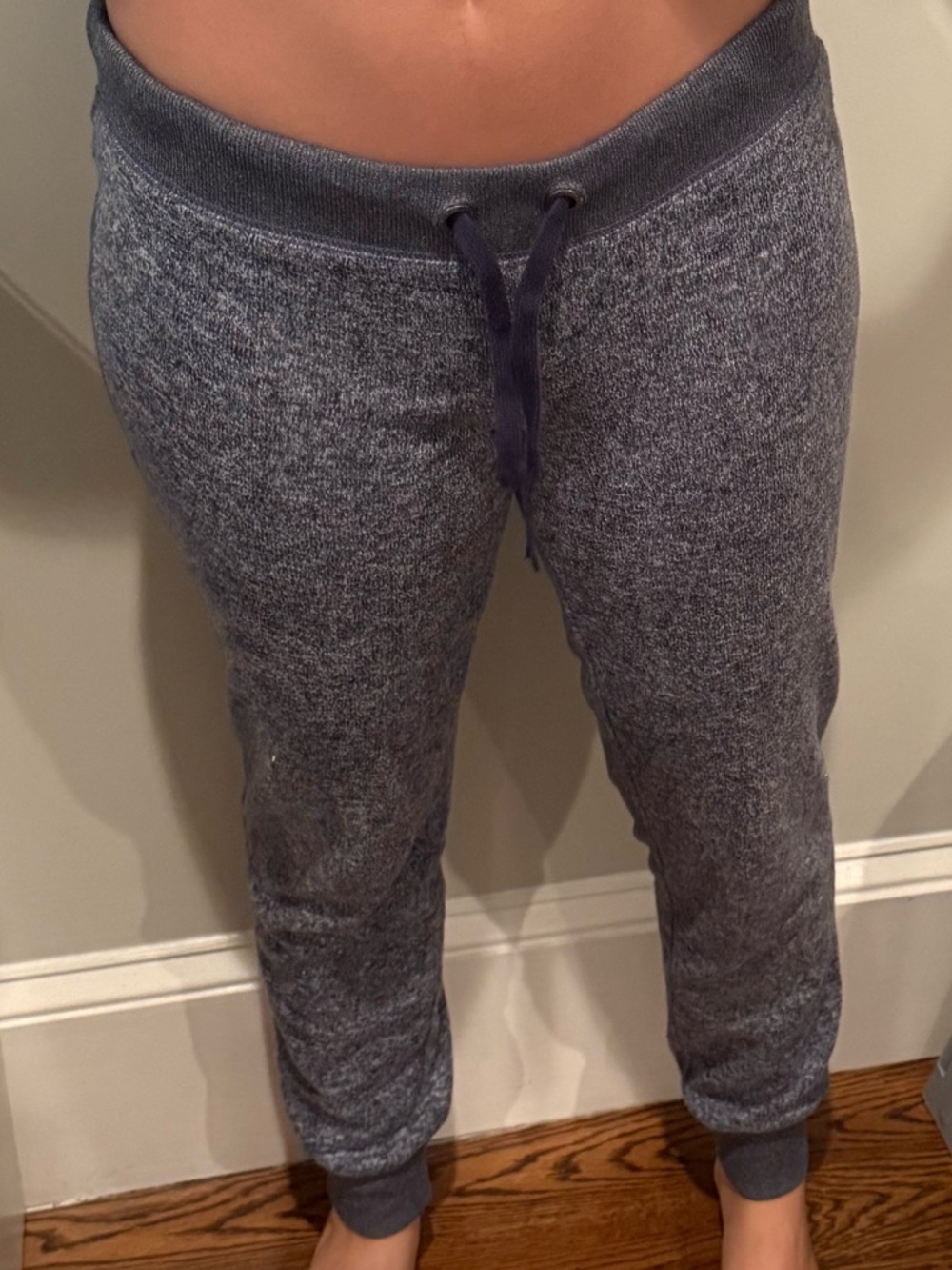 Prince & Fox Gray Sweatpants with Yellow Logo Accent